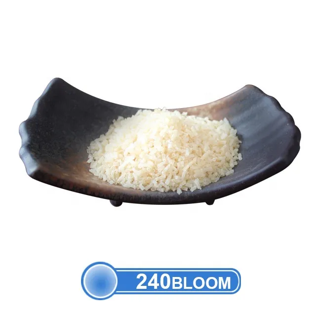 Gelatina farmacéutica 200bloom/cápsulas blandas/gelatina de carne